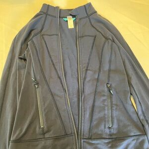 Ivivva lululemon fitted jacket in navy
